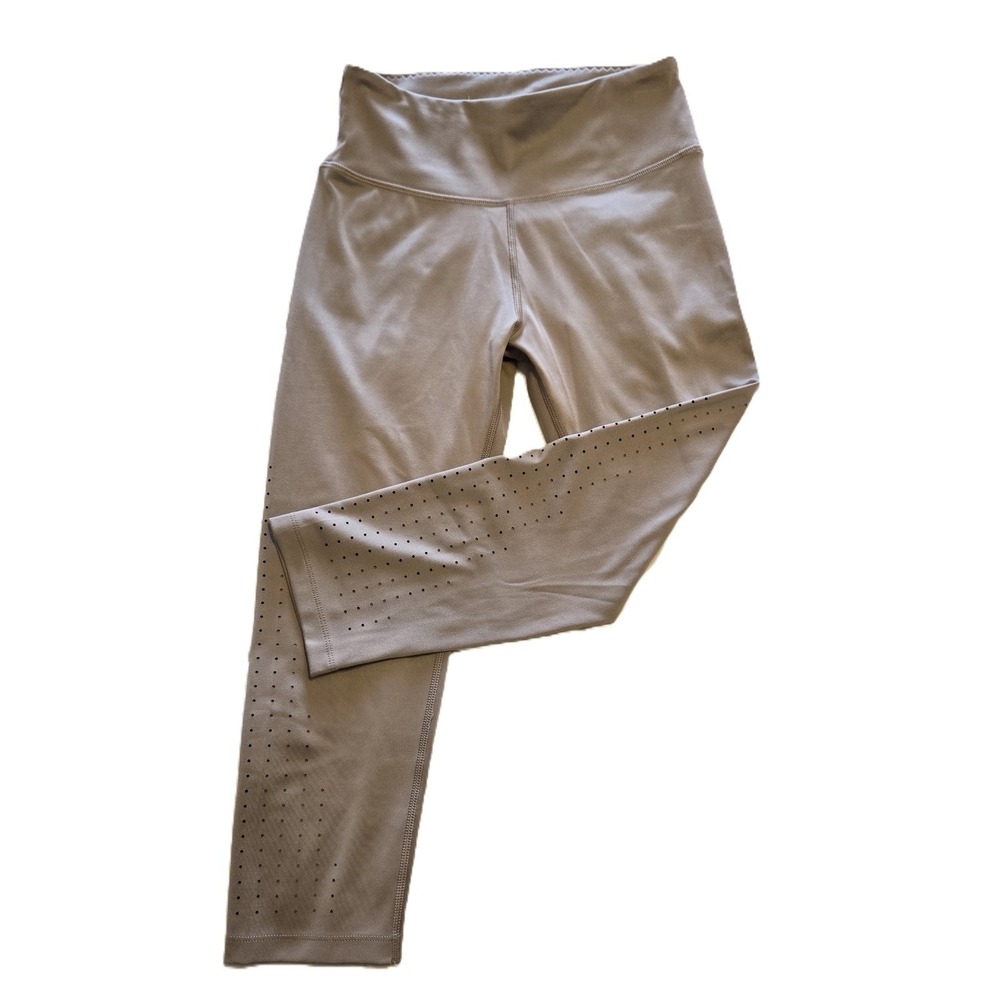 Victoria's Secret Laser Cutout High Waist Crop Leggings Athletic Pants Small